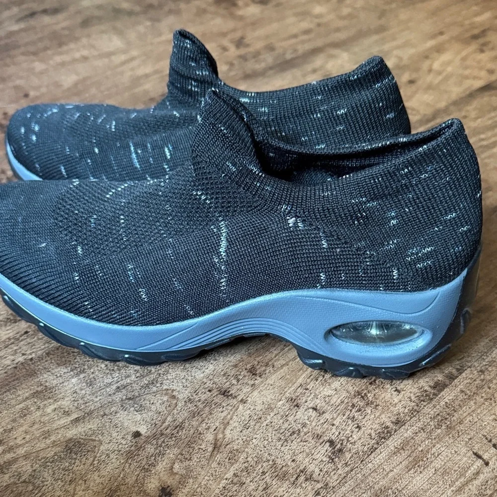 Black Slip-On Women’s Shoes